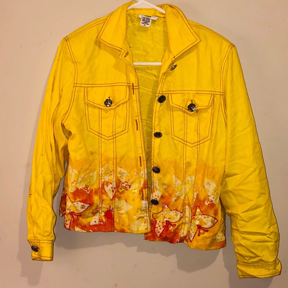 Yellow & Orange Jacket